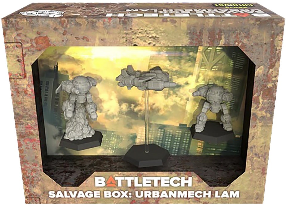 Battletech Salvage Box: Urbanmech Lam image 0